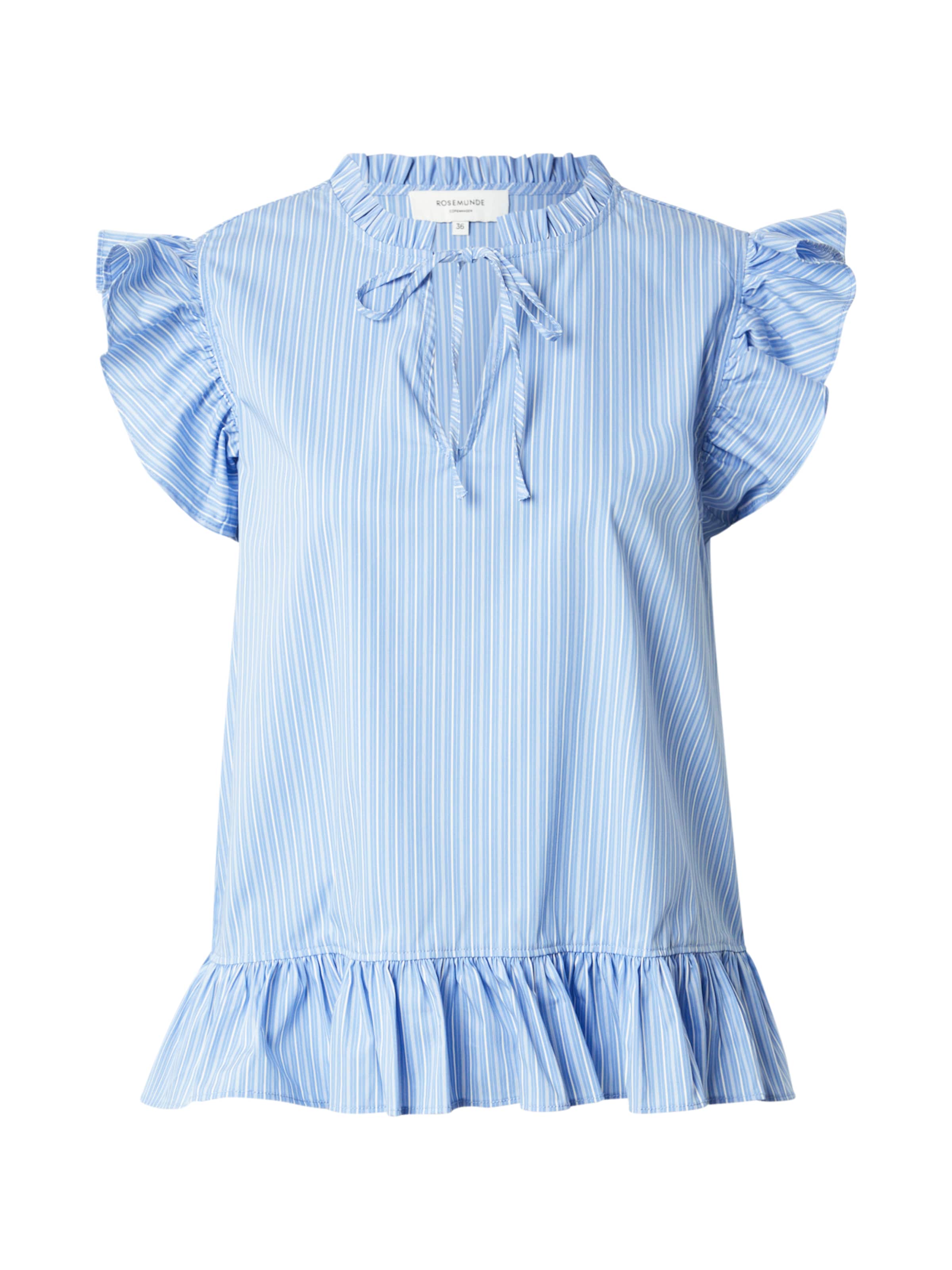 rosemunde Blouse 'Iris' in Blue: front