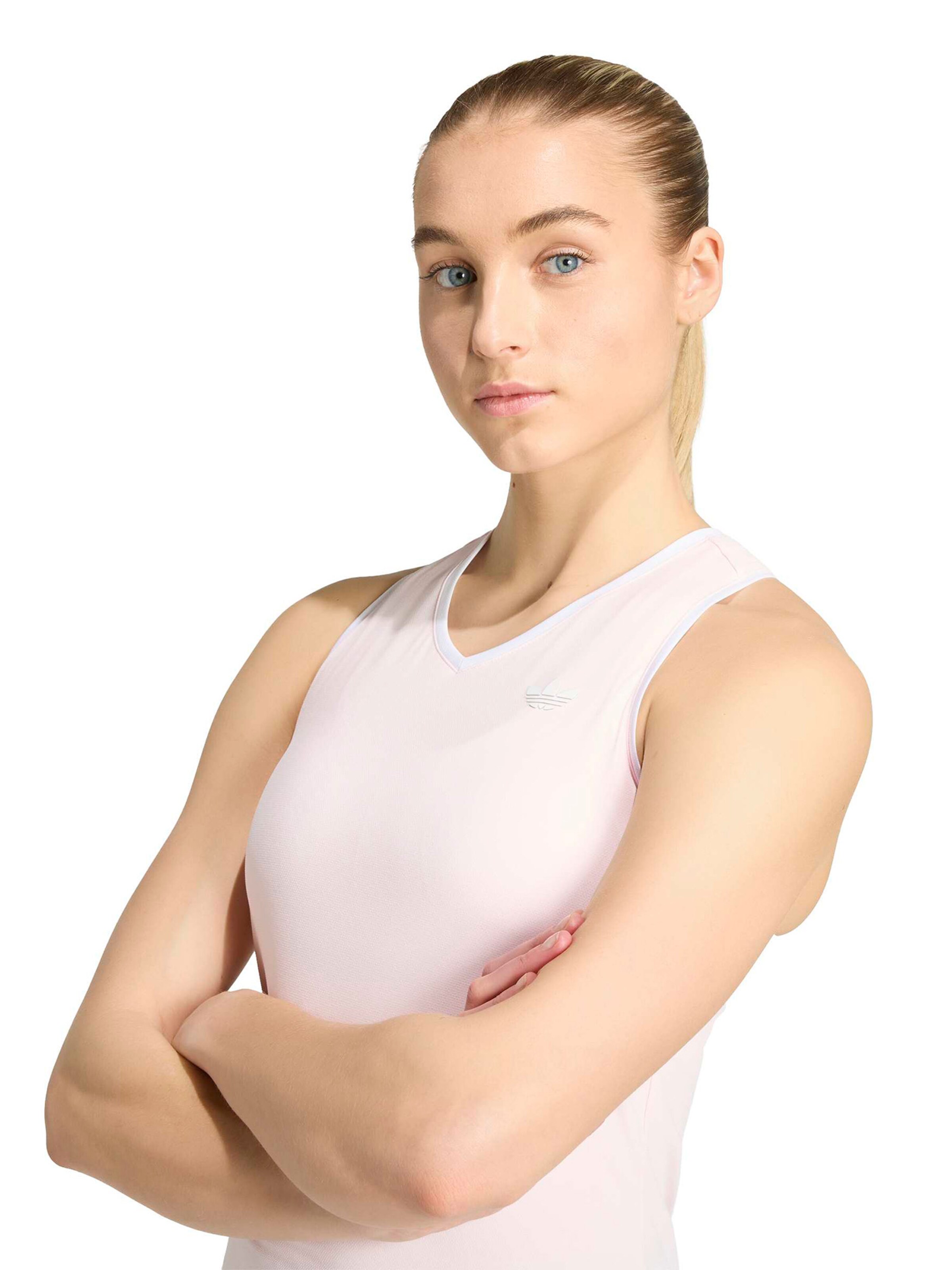 ADIDAS PERFORMANCE Спортен топ 'CLASSICS' в розово