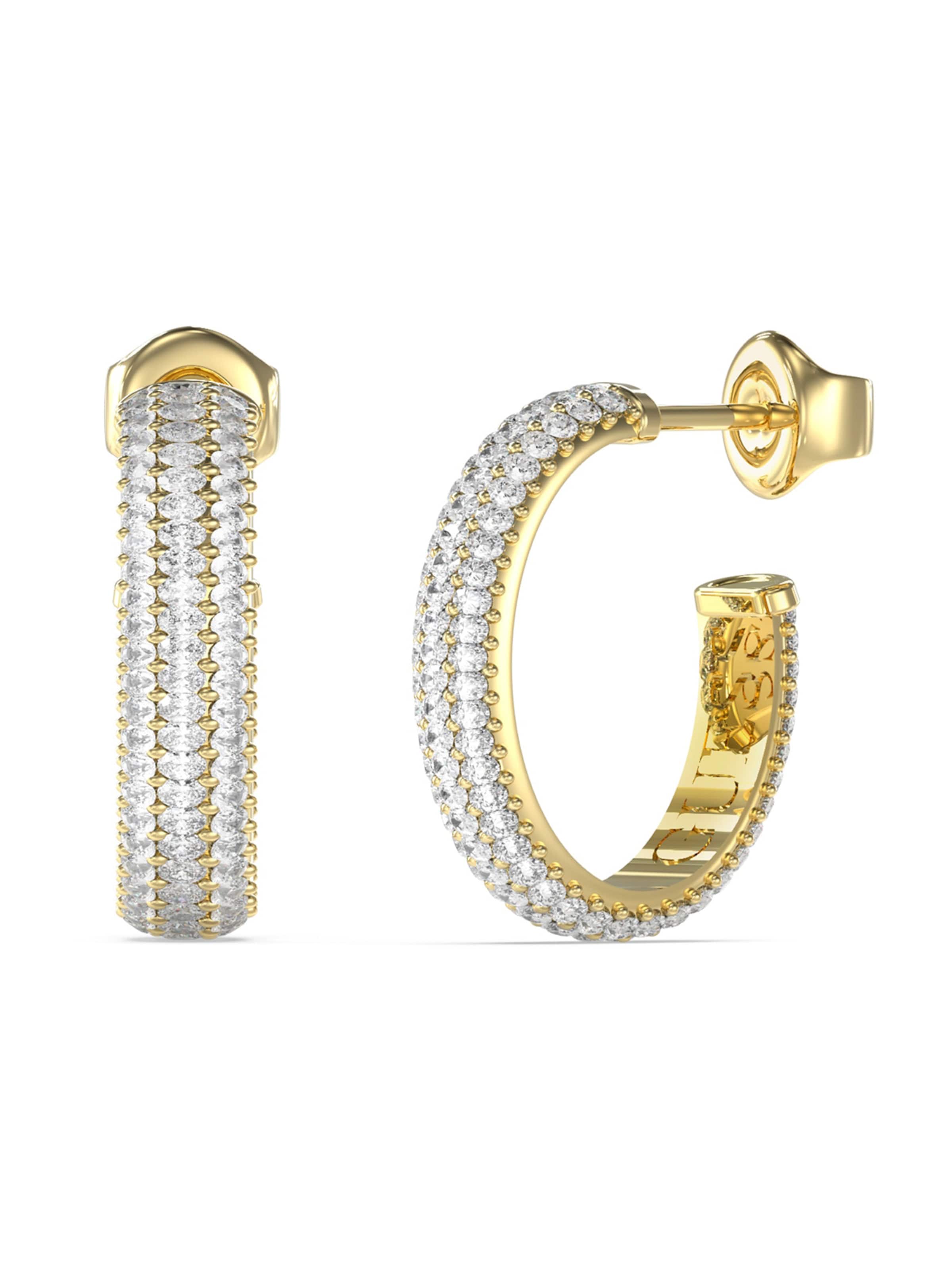 GUESS Uhani 'ESSENZA' | zlata barva: sprednja stran