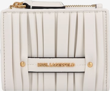 Karl Lagerfeld Wallet 'Kushion' in Beige: front