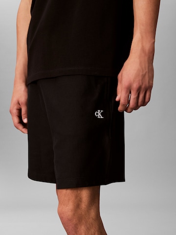Regular Pantalon Calvin Klein Jeans en noir