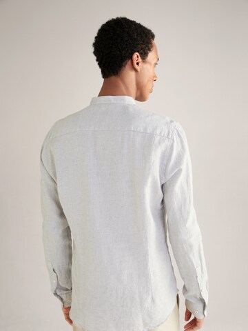 JOOP! Slim fit Button Up Shirt 'Pebo' in Grey