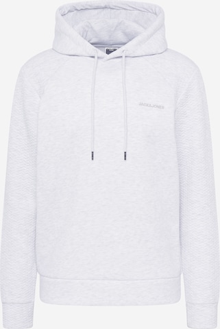 JACK & JONES Sweatshirt 'STAPLE' in Weiß: predná strana