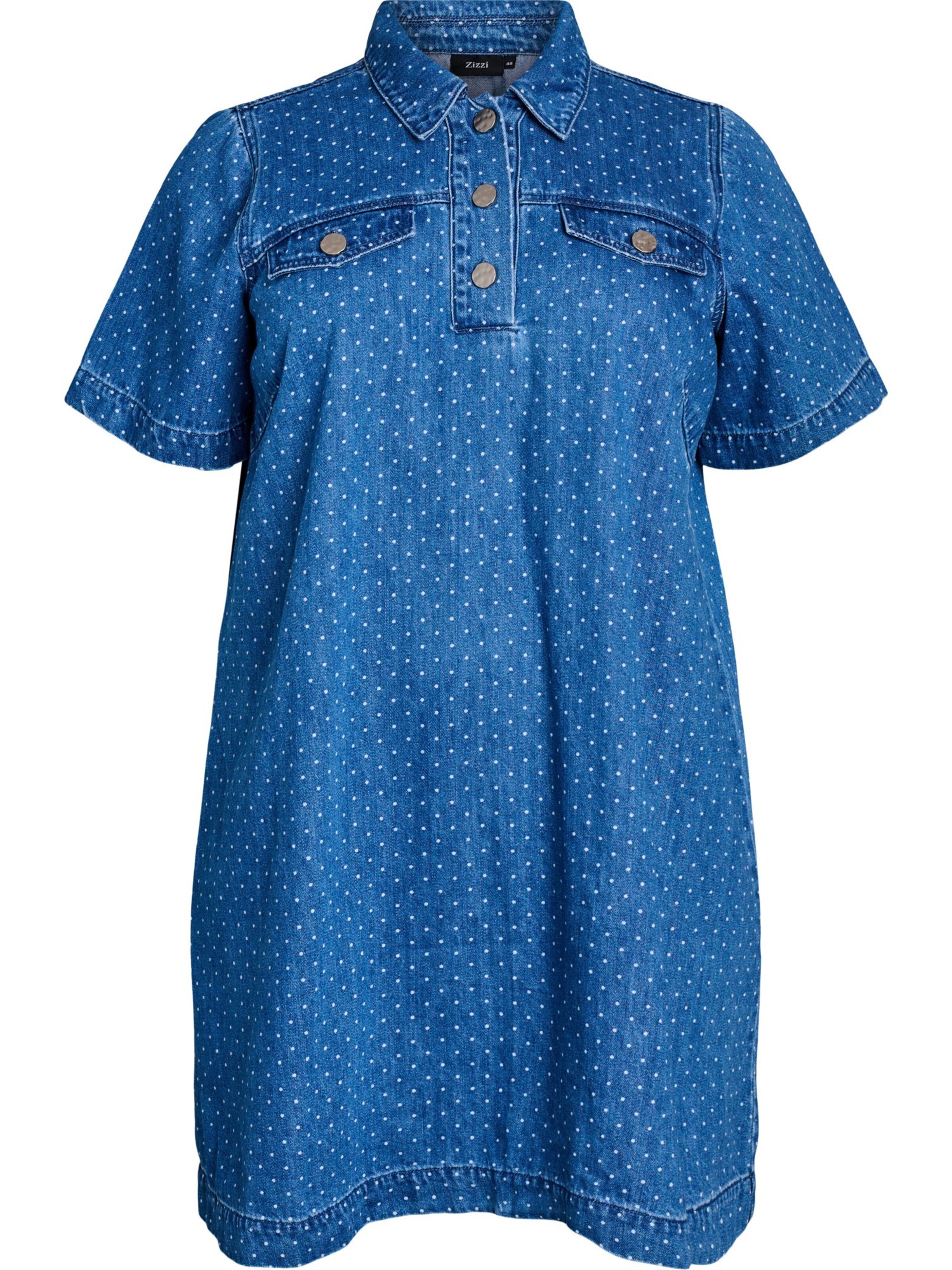 Zizzi Платье 'Misha' в Синий: спереди