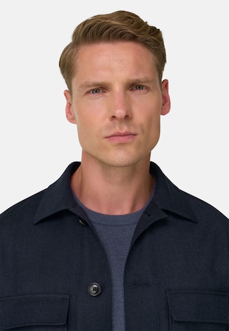 Boggi Milano Between-season jacket in Blue: front