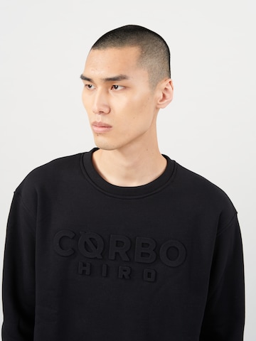 Cørbo Hiro Sweatshirt 'Kitano' in Zwart