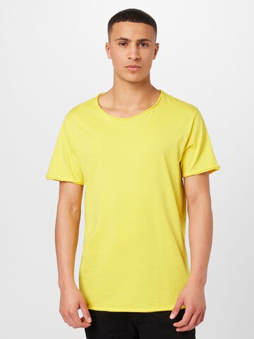 T-Shirt 'Kendrick' DRYKORN en jaune : devant