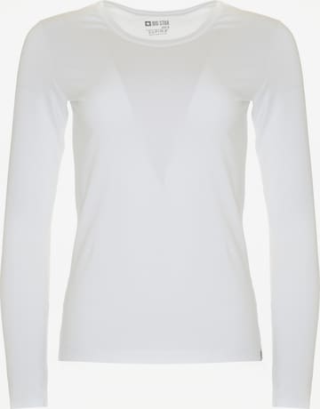 BIG STAR Shirt in White: front