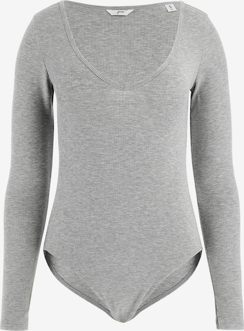 GUESS Bodysuit 'Tessa' in Grey: front