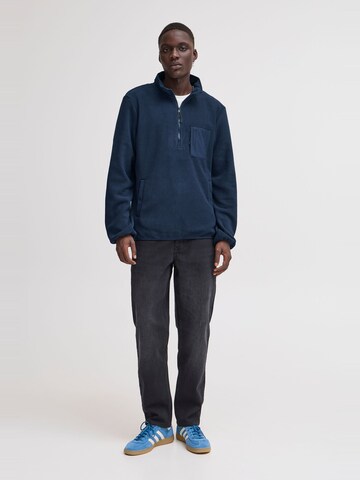 BLEND Between-season jacket ' BHBROOKS Sweatshirt halfzipp ' in Blue