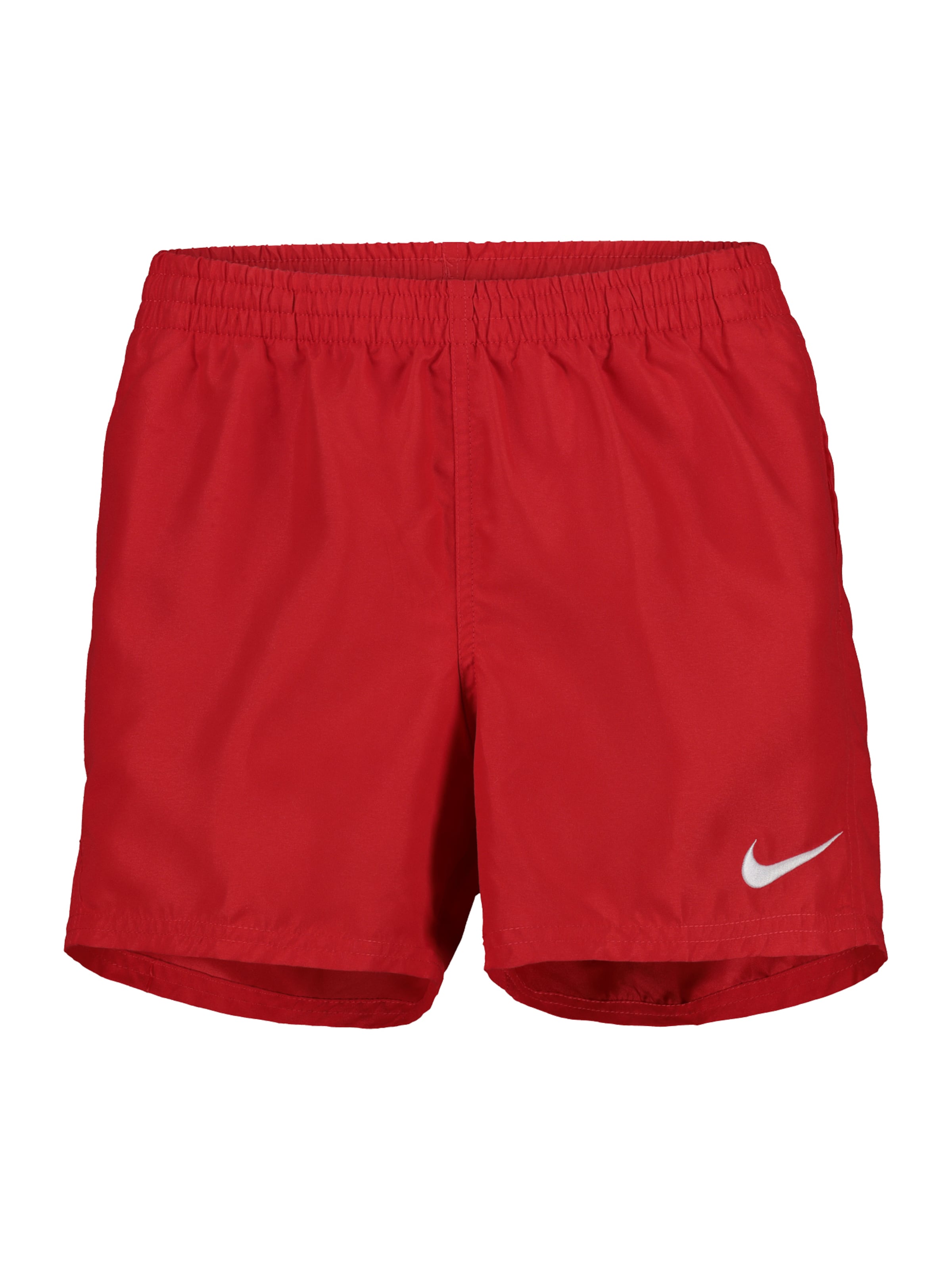 Maillot de bain de sport ' Lap 4 inch Volley ' Nike Swim en rouge : devant