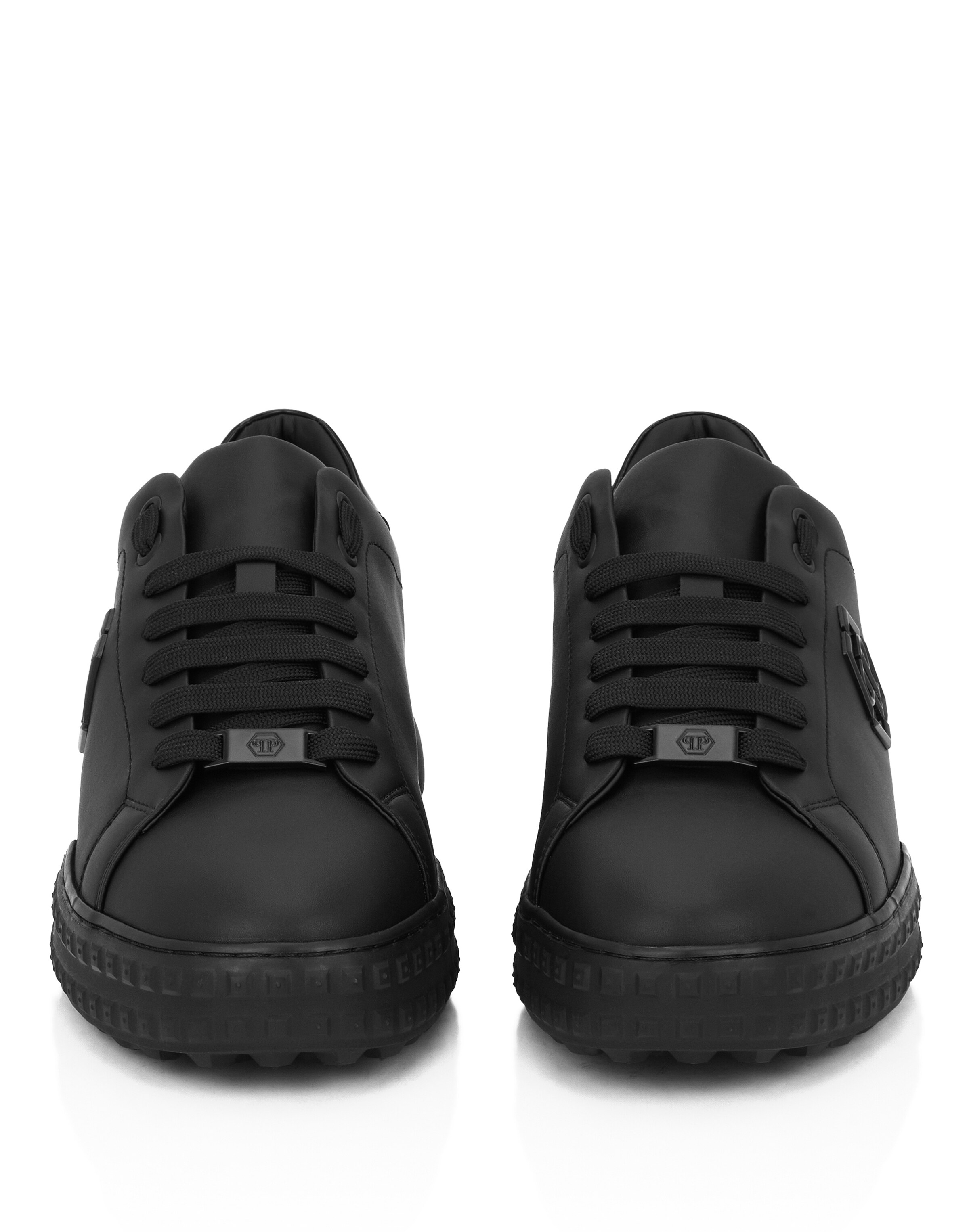 Baskets basses 'Hexagon' Philipp Plein en noir