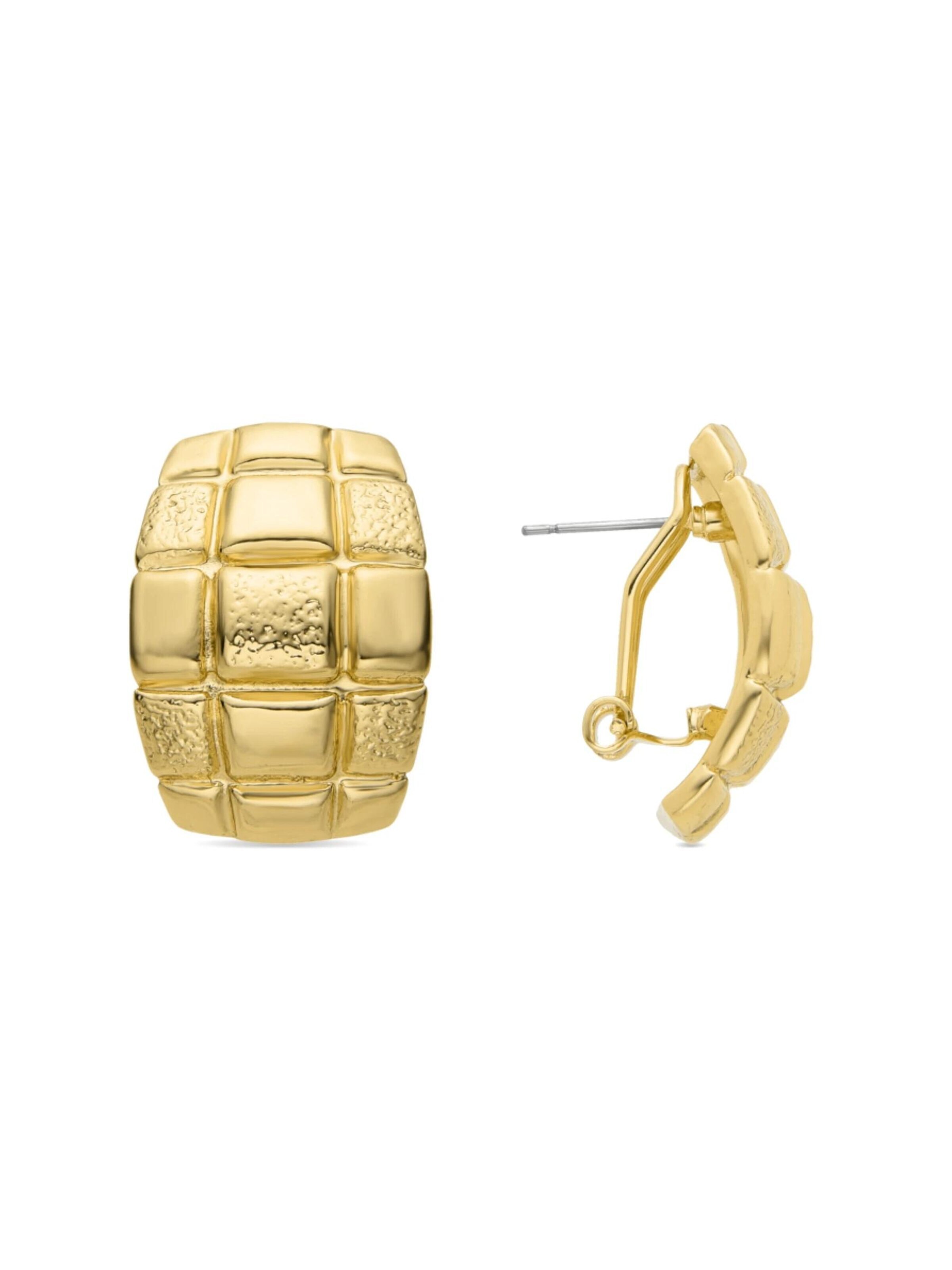 LUXBYLUX Earrings in Gold: front