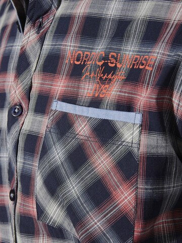 Jan Vanderstorm Regular fit Button Up Shirt 'Edbald' in Blue
