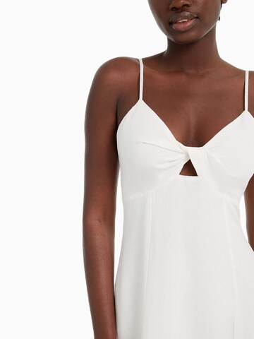 Bershka Summer Dress in White