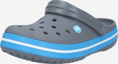 Crocs Clogs 'Crocband' in himmelblau / grau / weiß, Produktansicht