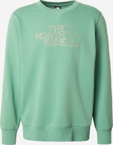 THE NORTH FACE - Sweatshirt 'DREW PEAK' em verde: frente