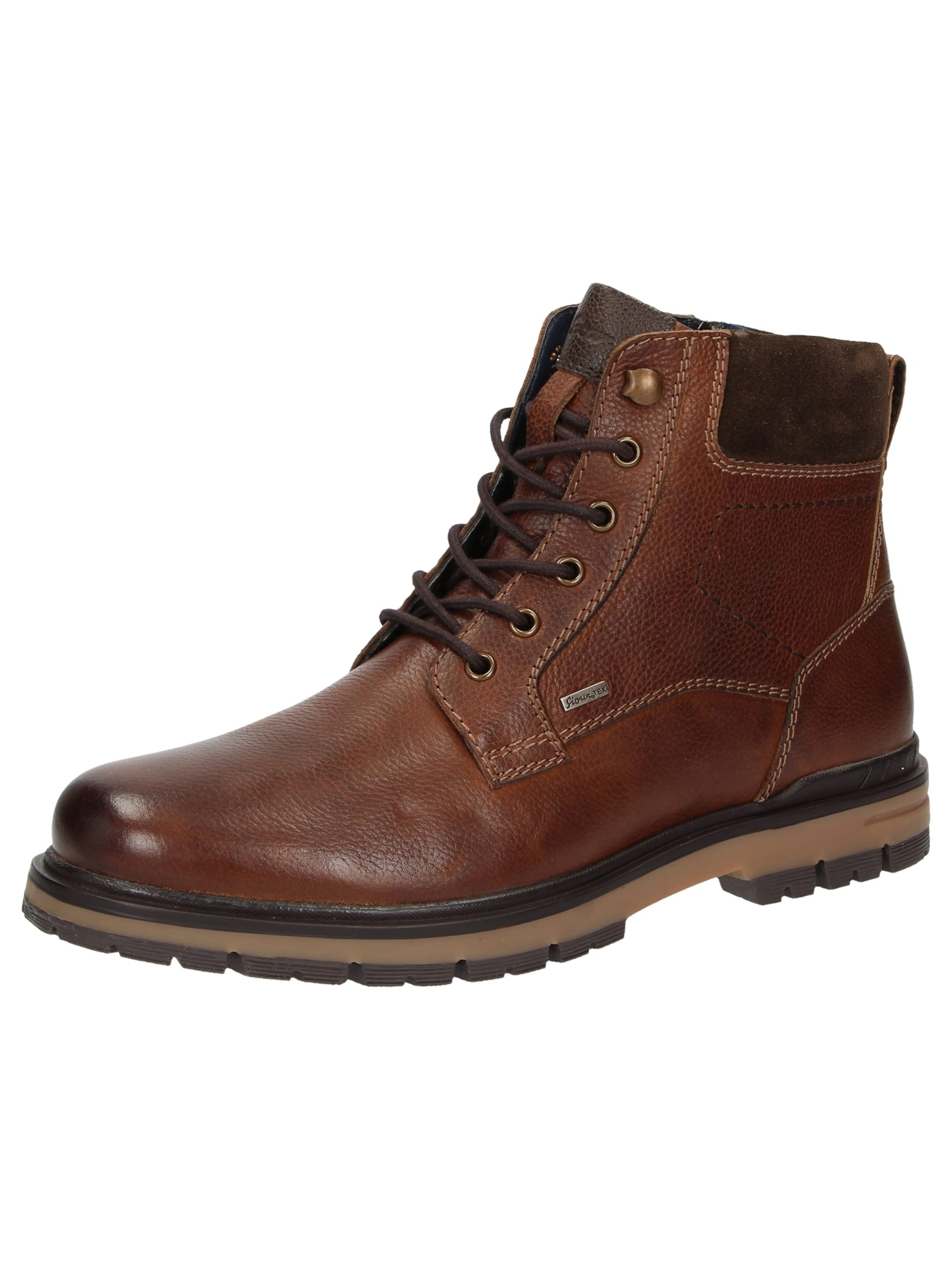 SIOUX Lace-up boots 'Jadranko-700' in Brown: front