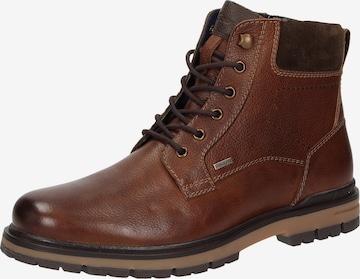 SIOUX Lace-Up Boots 'Jadranko-700' in Brown: front