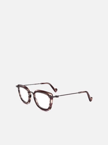 MONCLER Sunglasses 'Moncler ML5008 Shiny violet 48/20/140 WOMAN Eyewear Frame' in Purple: front