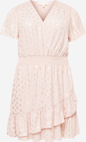 Michael Kors Plus Dress 'JULIA' in Pink: front