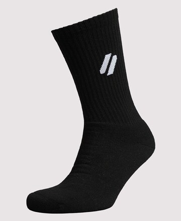 Superdry Athletic Socks in Grey: front
