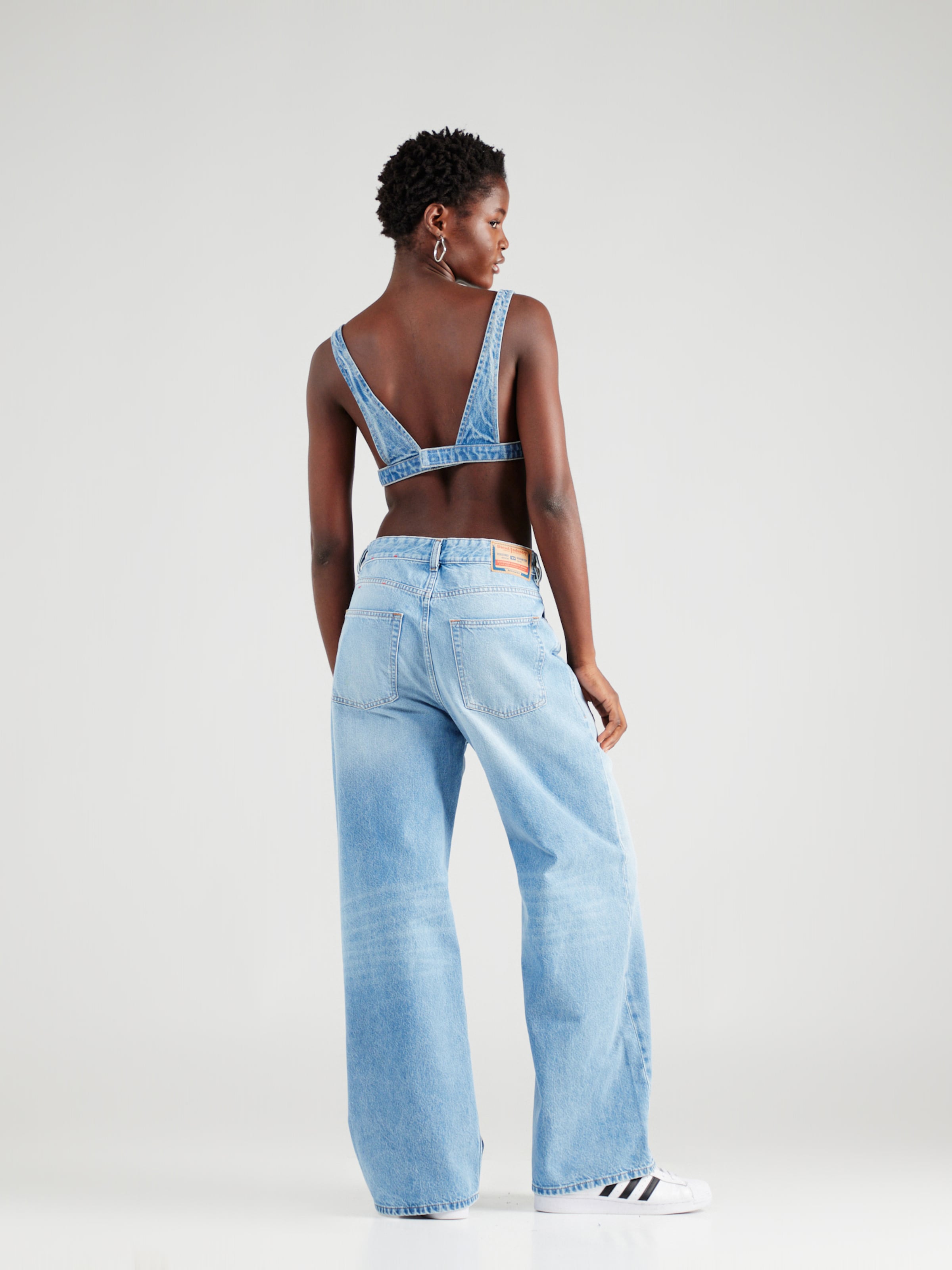 DIESEL Wide leg Jeans '1996 D-SIRE' in Blu Chiaro | ABOUT YOU