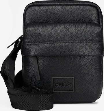 HUGO - Bolso de hombro 'New Ethon' en negro: frente