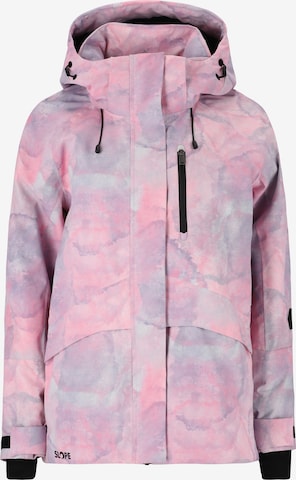 SLOPE Sportjacke 'Kenai' in Pink: Vorderseite