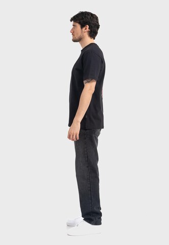 Oldskull T-Shirt 'Wrldvibe Tentacle Spectacle' in Schwarz