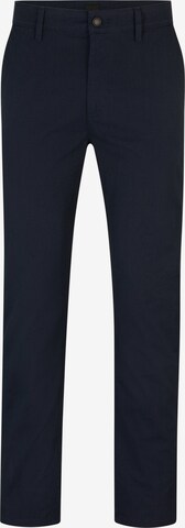 BOSS Tapered Chino Pants in Blue: front