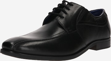 bugatti Lace-up shoe 'Savio' in Black: front