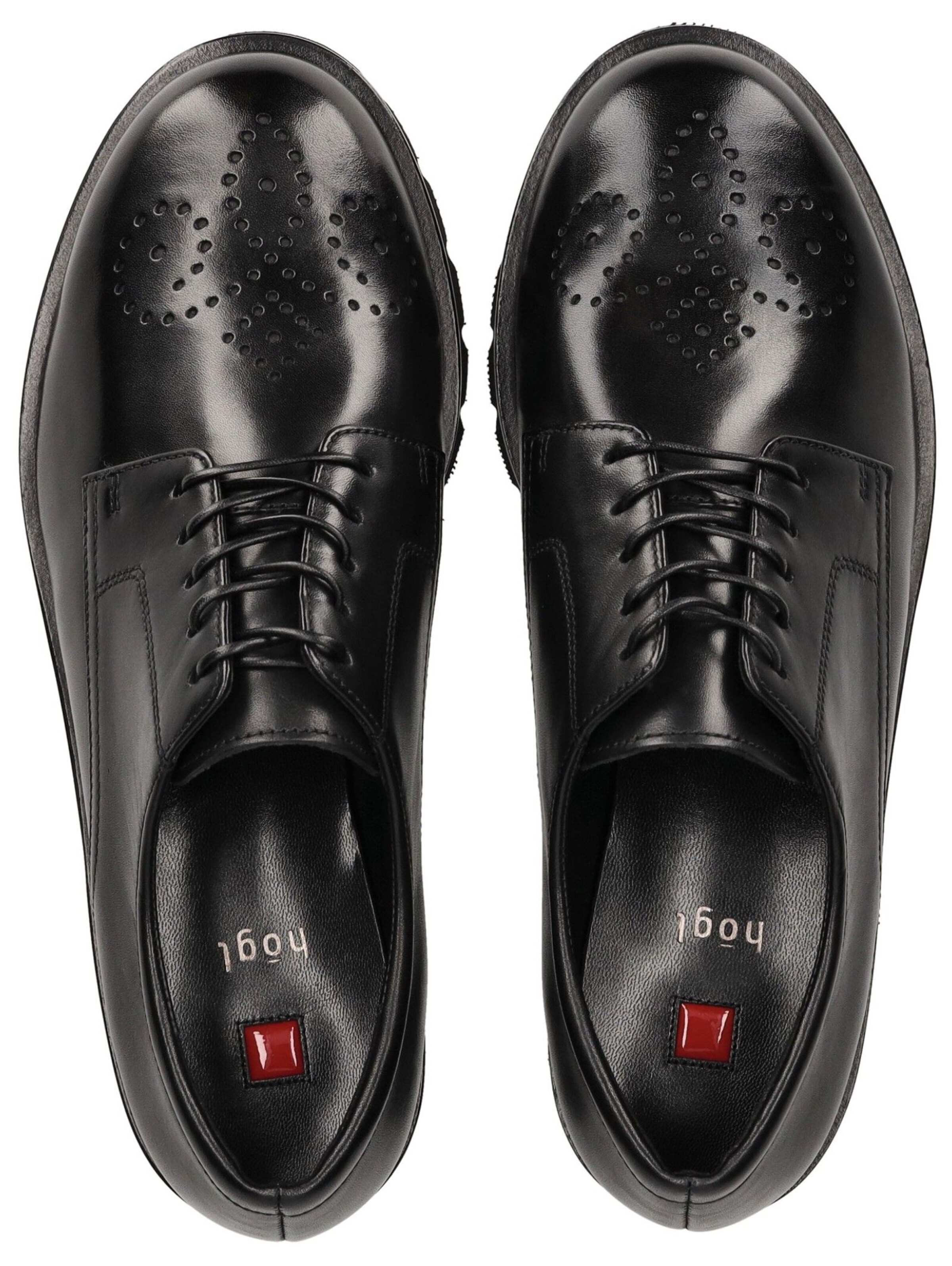 Högl Lace-up shoe in Black