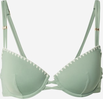 Invisible Hauts de bikini 'Joburg' Hunkemöller en vert : devant