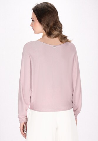 DreiMaster Klassik Свитер 'Classic Look' в Ярко-розовый