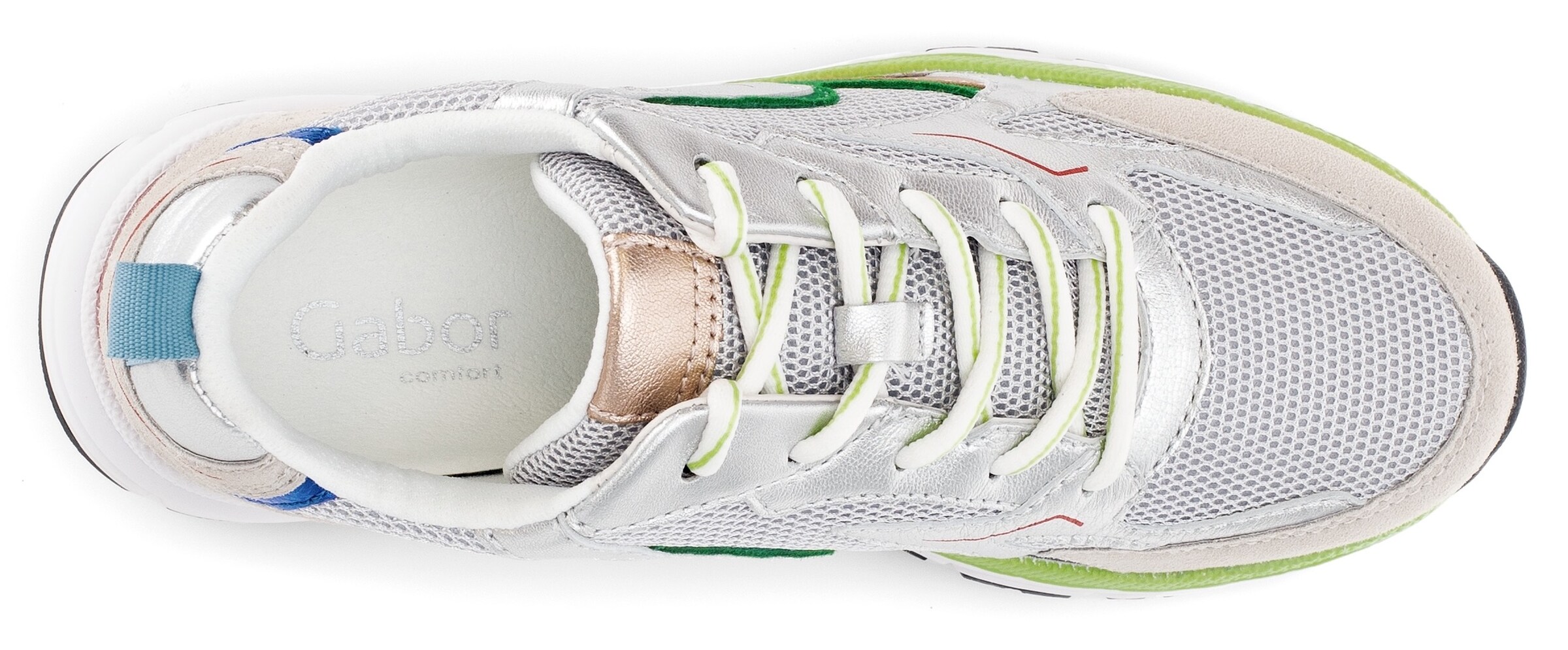 GABOR Sneakers in Silver