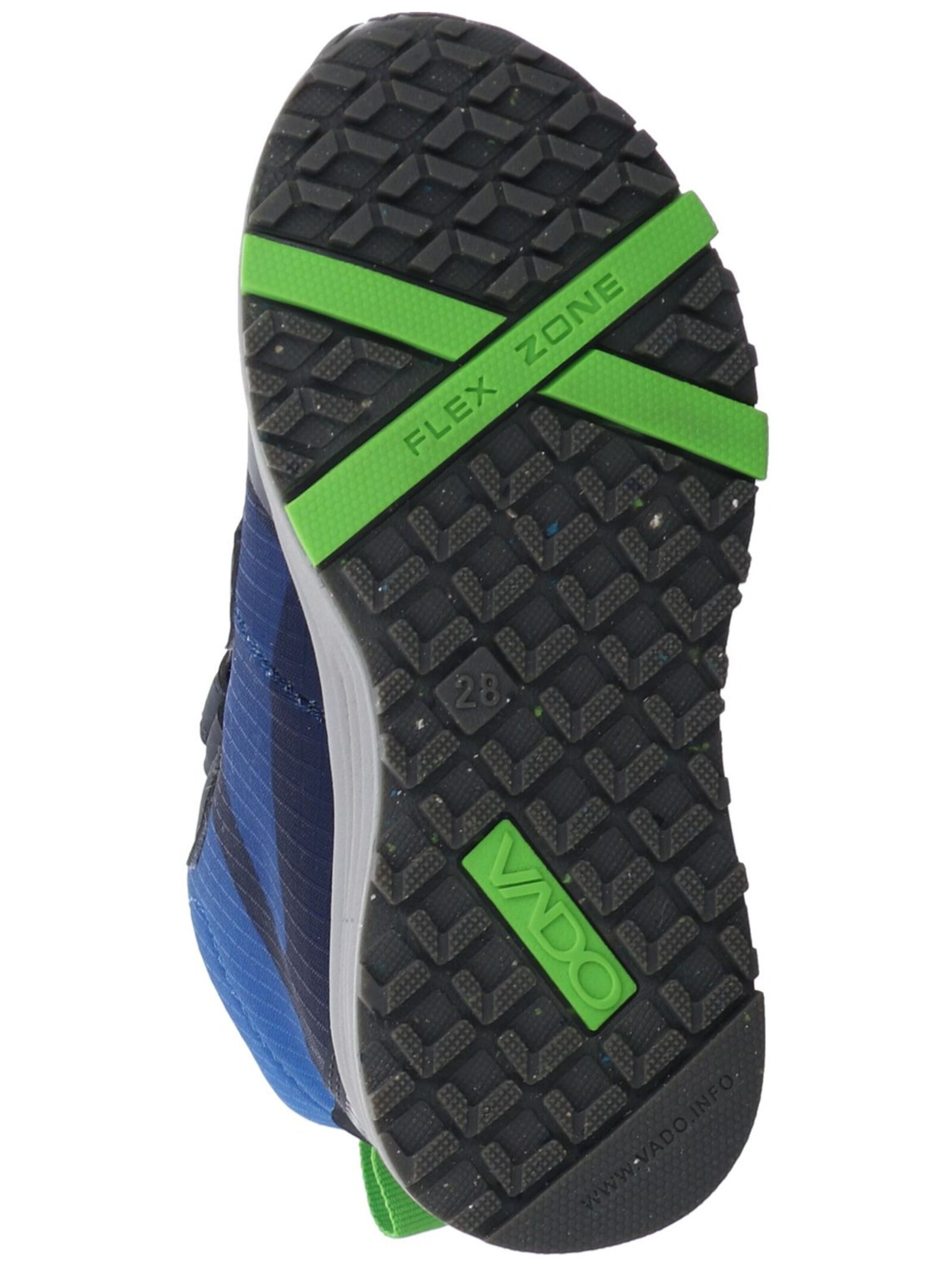 Bottes 'Smiley Velcro' Vado en bleu