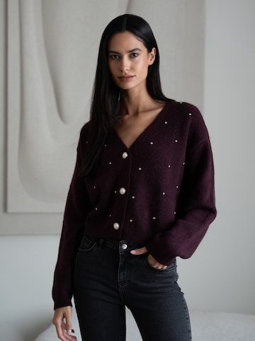 MYLAVIE by Sarah Harrison Kardigán - piros