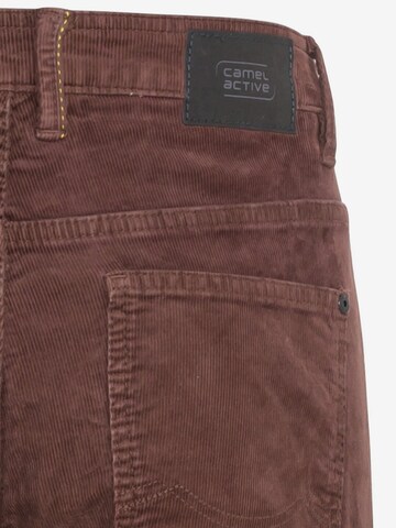 CAMEL ACTIVE Regular 5-Pocket Hose in Regular Fit in Braun