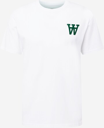WOOD WOOD Shirt 'Ace' in White: front