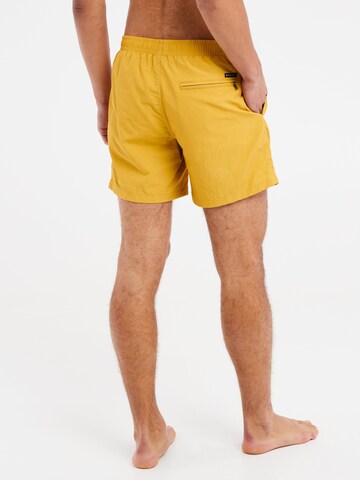 PROTEST Badeshorts 'FASTER' in Gelb