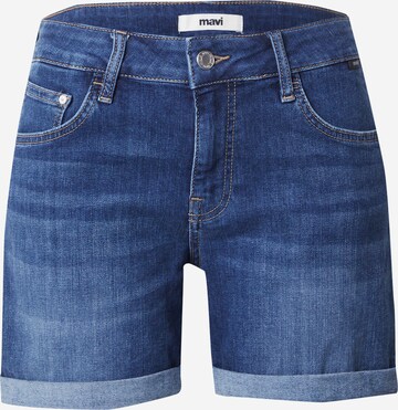 Mavi Regular Jeans 'PIXIE' in Blauw: voorkant