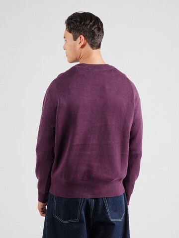 KARL LAGERFELD JEANS Pullover in Lila: Rückseite