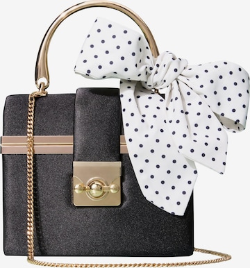 Next Clutch 'Tabitha Simmons X Next' in Schwarz: Vorderseite
