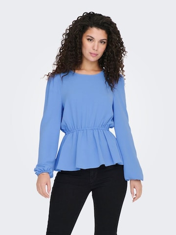 ONLY Bluse 'Mette' in Blau: predná strana