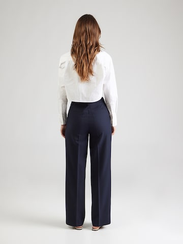 MORE & MORE - regular Pantalón de pinzas en azul