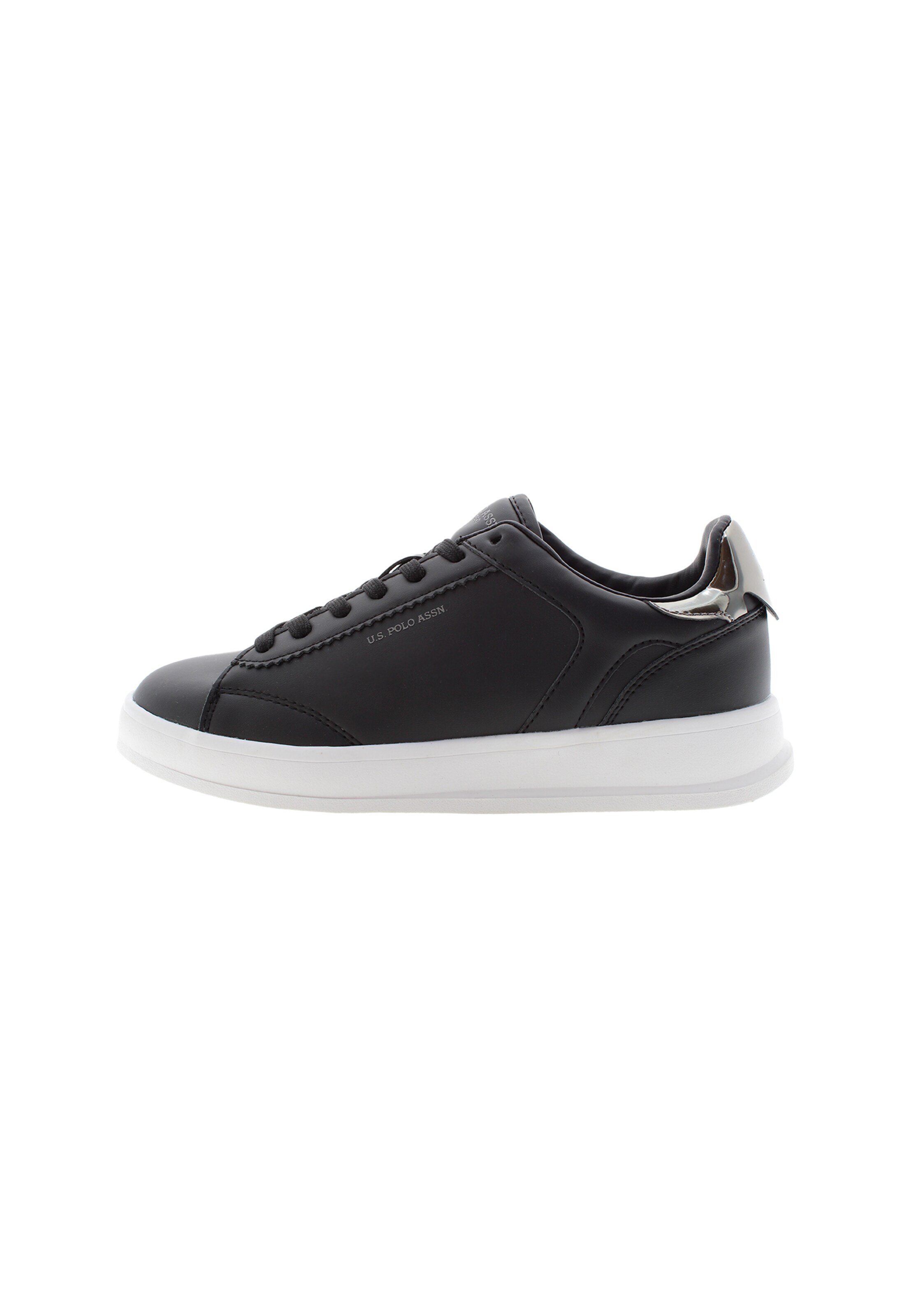 U.S. POLO ASSN. Platform trainers in Black: front