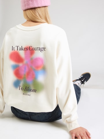 mazine Sweatshirt i vit