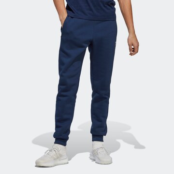 Effilé Pantalon 'Trefoil Essentials' ADIDAS ORIGINALS en bleu : devant