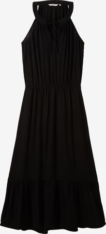 TOM TAILOR Καλοκαιρινό φόρεμα σε μαύρο: μπροστά
